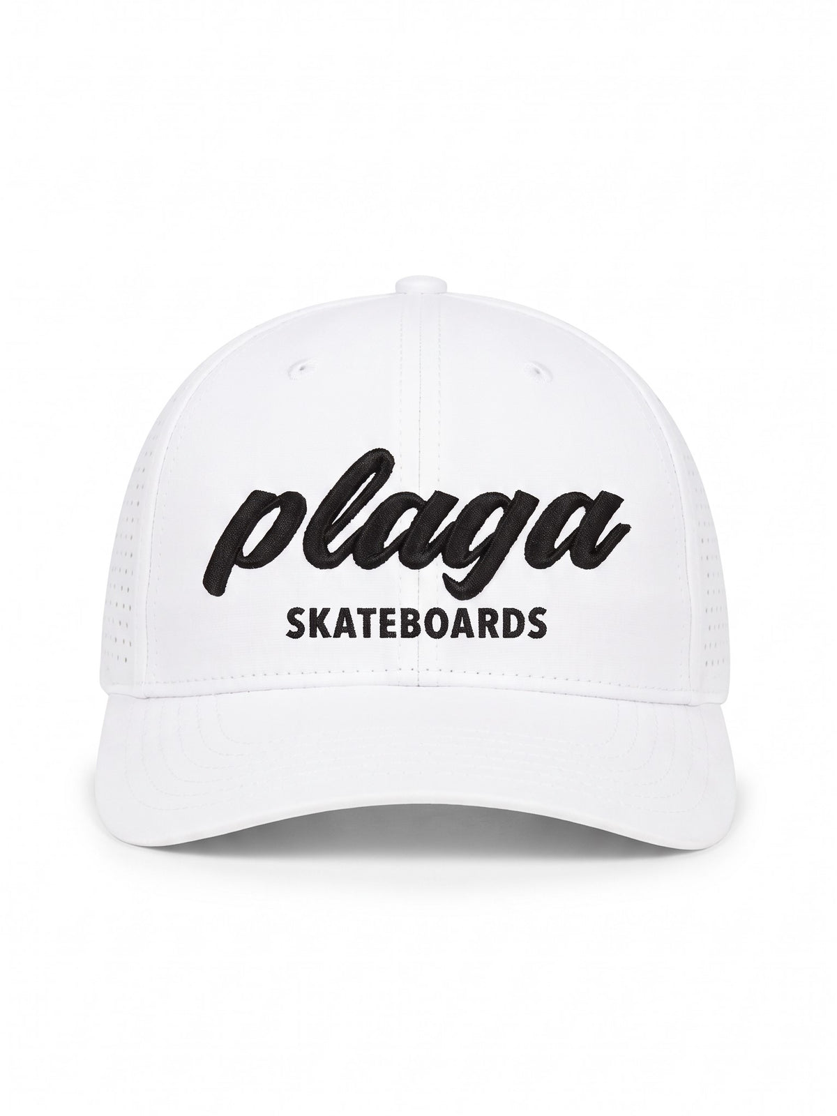 PLAGA - "PLAGASKATEBOARDS" SNAPBACK BLANCO